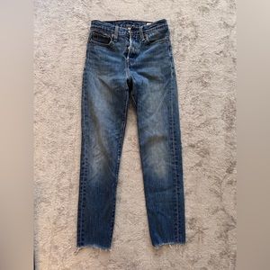 Levi’s White Oak Cone Denim Wedgie Jeans